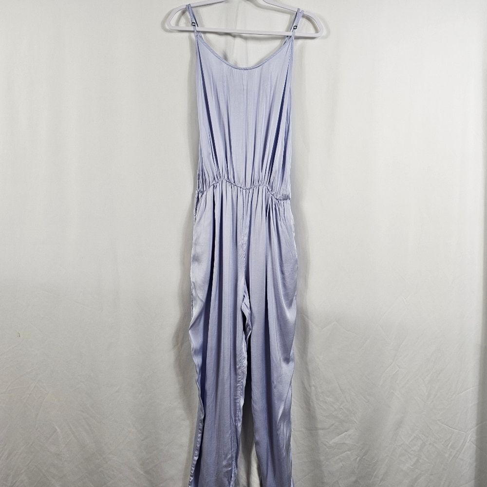 Overlover Arden Jumpsuit in Angel Blue - Size M